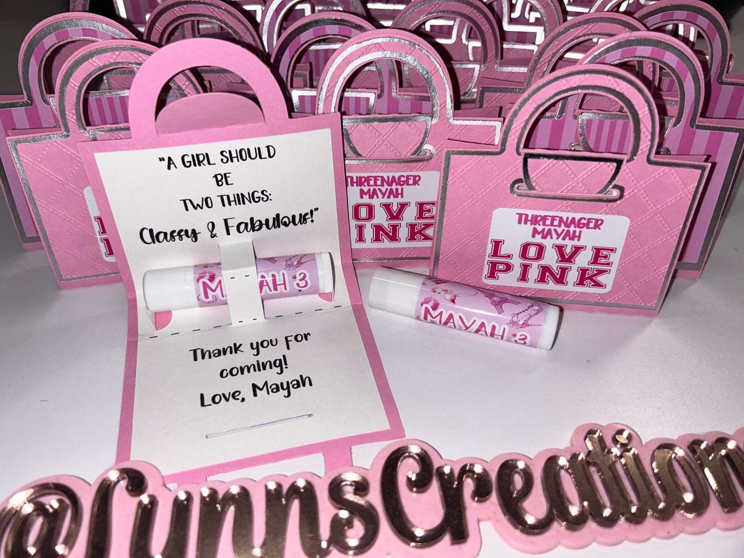 Custom Lip Balm Purses