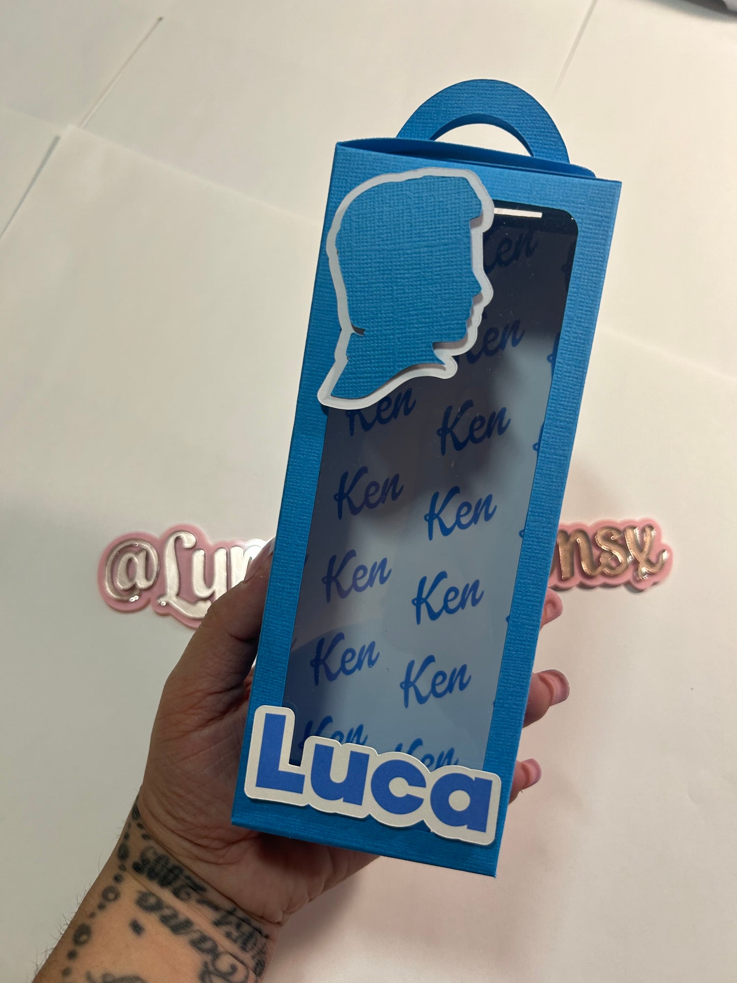 Custom Tall Candy Boxes