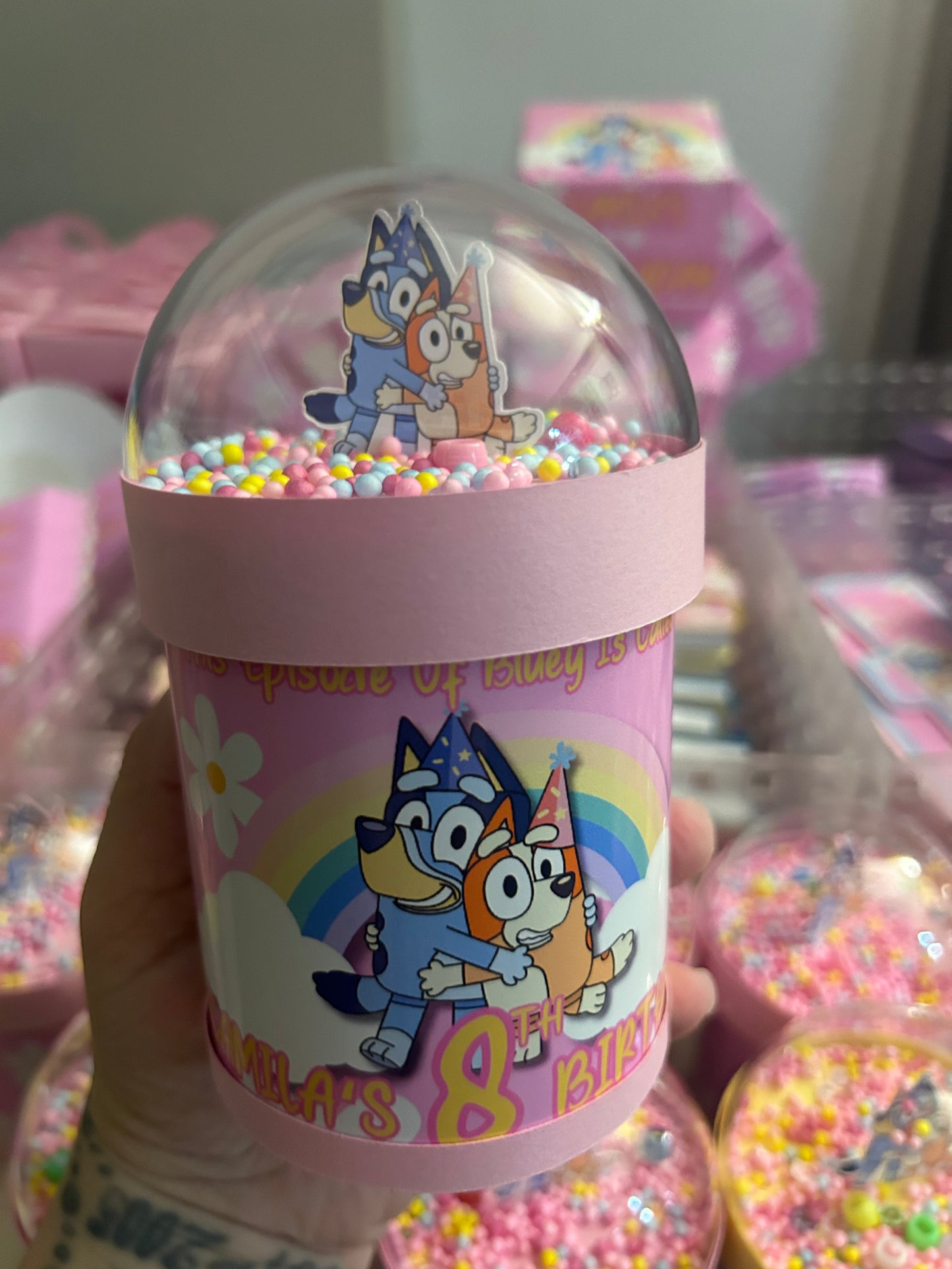 Custom Pringle Shakers