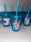 Custom Cups With Lids & Straws