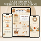 A Little Pumpkin Is On The Way Interactive Invitation